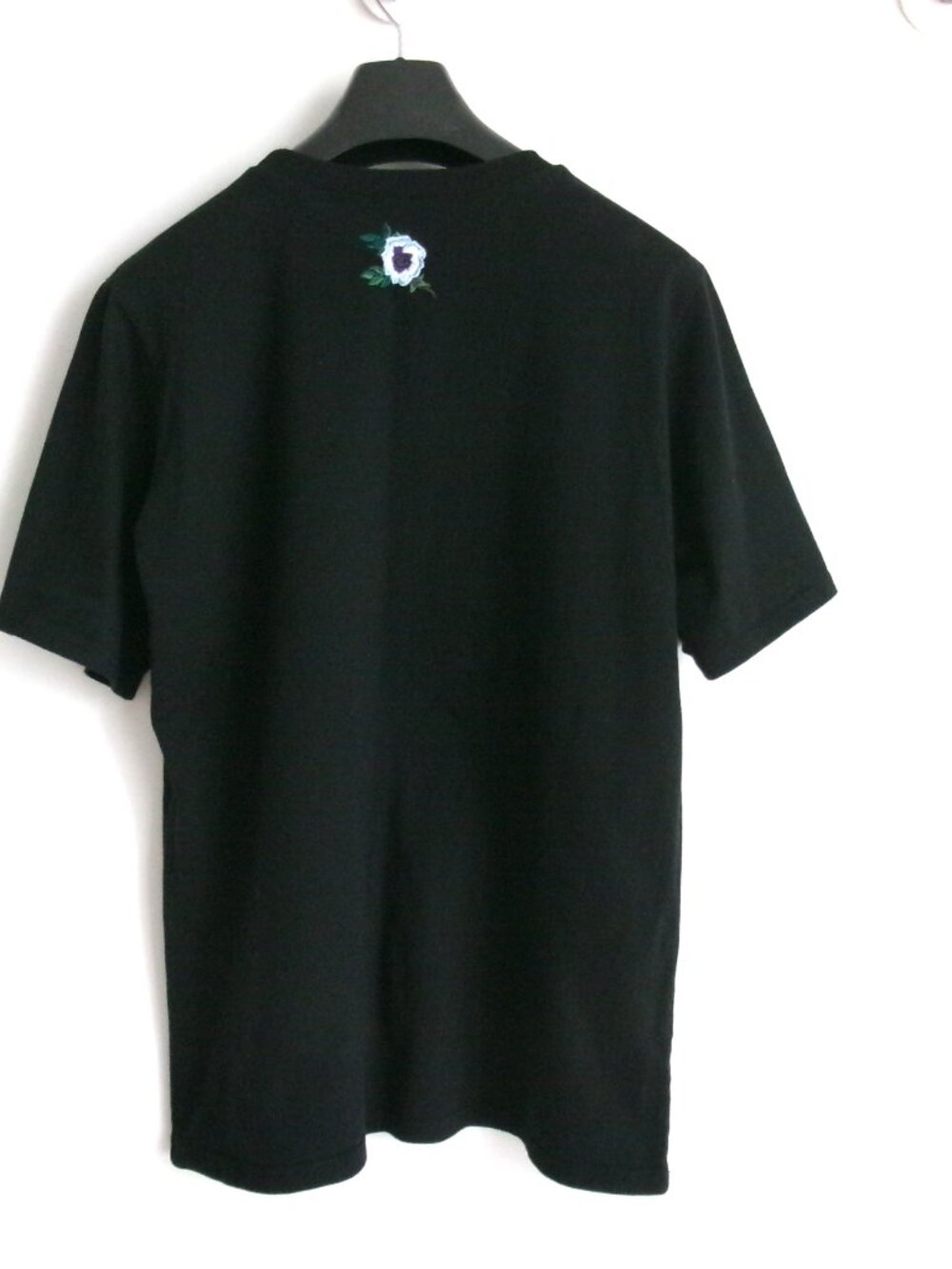 GG LOGO 100% COTTON T-SHIRT BLACK UNISEX Sz-O/S - Picture 6 of 7